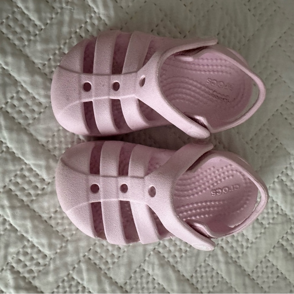 CROCS Kids Light Pink Sandals